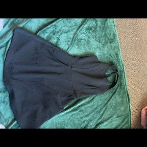 Black dress with pockets